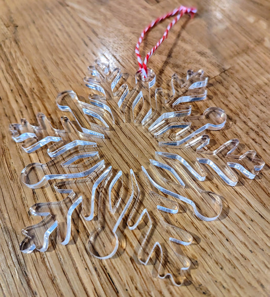 Snowflake Tree Ornaments